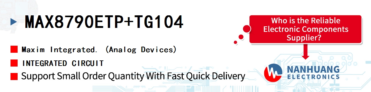 MAX8790ETP+TG104 Maxim INTEGRATED CIRCUIT