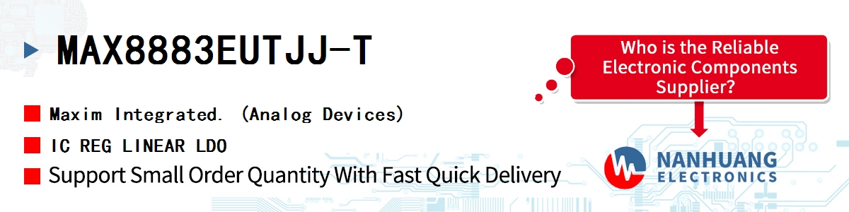 MAX8883EUTJJ-T Maxim IC REG LINEAR LDO