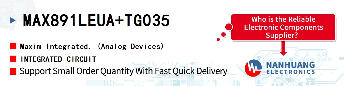 MAX891LEUA+TG035 Maxim INTEGRATED CIRCUIT