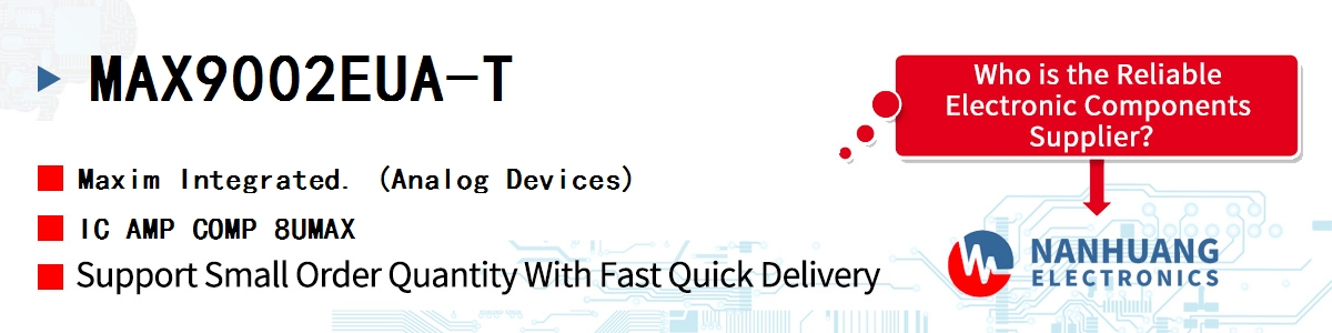 MAX9002EUA-T Maxim IC AMP COMP 8UMAX