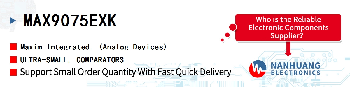 MAX9075EXK Maxim ULTRA-SMALL, COMPARATORS