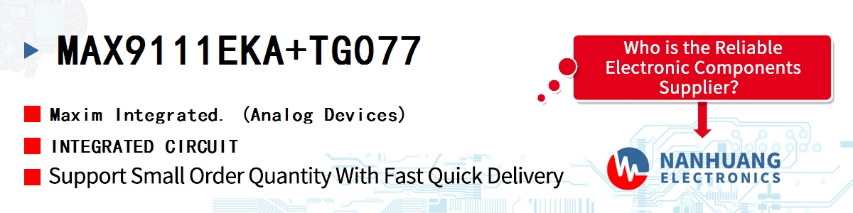 MAX9111EKA+TG077 Maxim INTEGRATED CIRCUIT