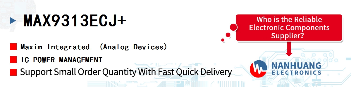 MAX9313ECJ+ Maxim IC POWER MANAGEMENT