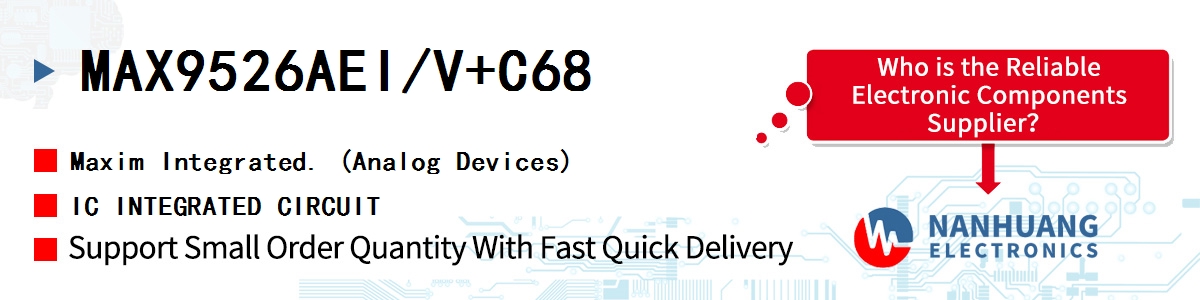 MAX9526AEI/V+C68 Maxim IC INTEGRATED CIRCUIT