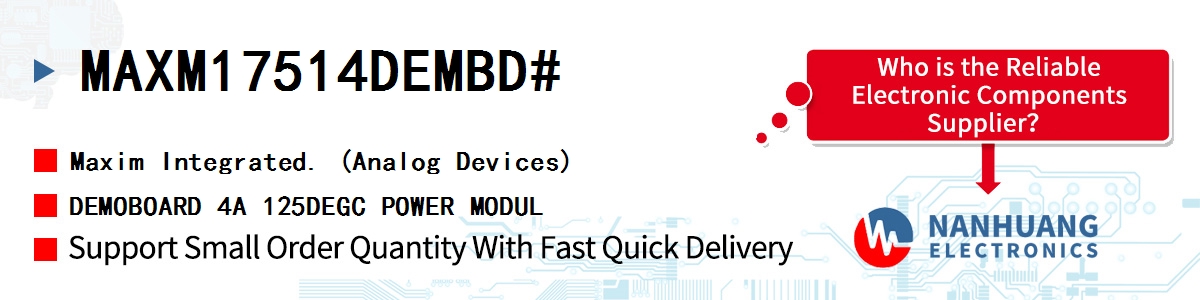 MAXM17514DEMBD# Maxim DEMOBOARD 4A 125DEGC POWER MODUL