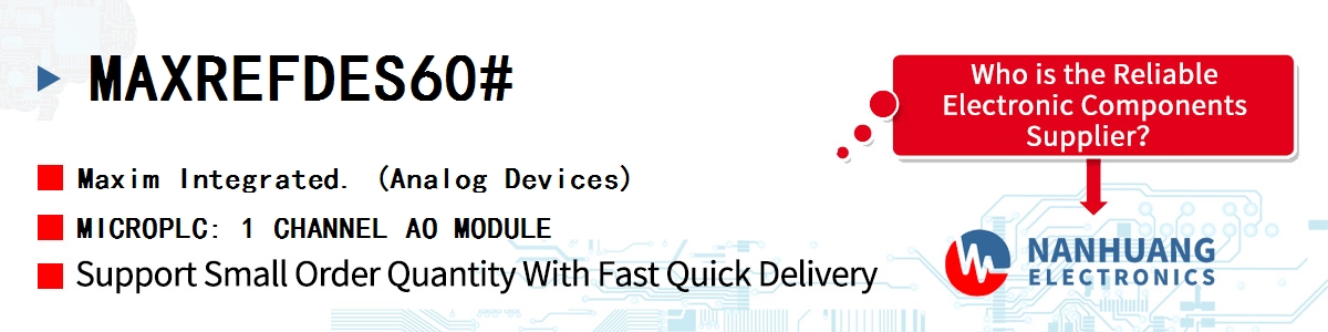 MAXREFDES60# Maxim MICROPLC: 1 CHANNEL AO MODULE