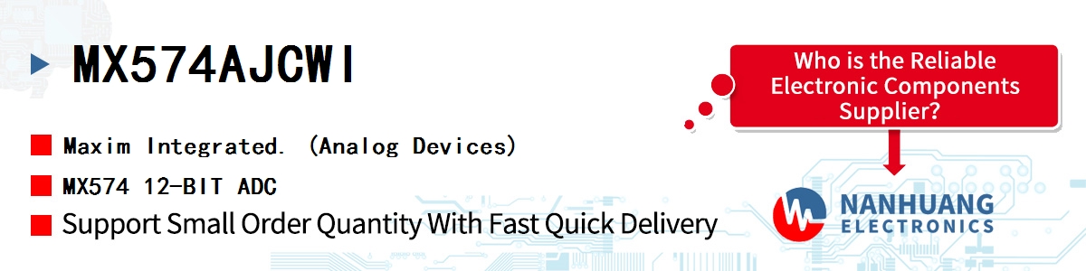 MX574AJCWI Maxim MX574 12-BIT ADC