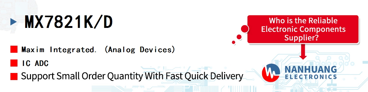 MX7821K/D Maxim IC ADC